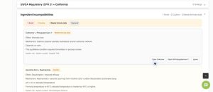 QA example: caution and missing process data remain distinct
