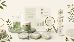 Cosmetic formula compliance analysis with source review for the European Union, United States and California